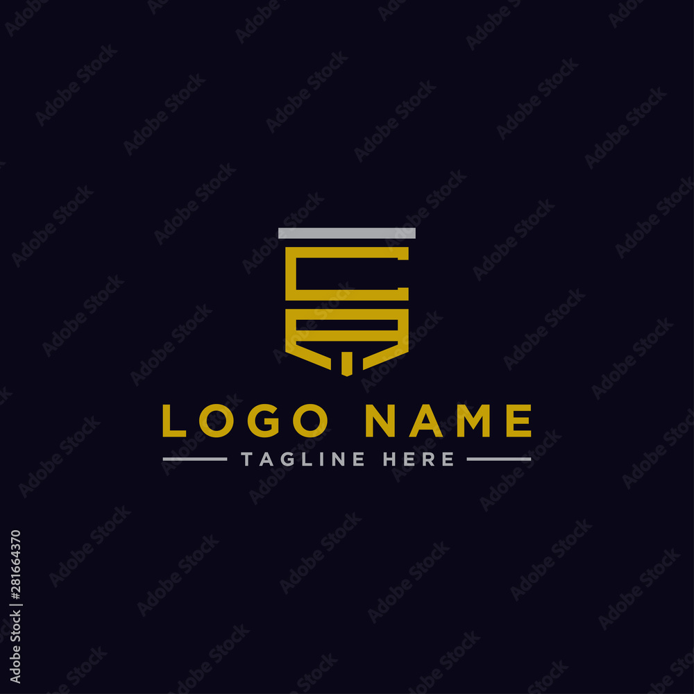 logo design inspiration for companies from the initial letters of the CA logo icon. -Vector logo design inspiration for companies from the initial letters of the CA logo icon. -Vector