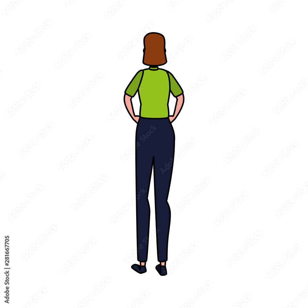 elegant businesswoman worker avatar character elegant businesswoman worker avatar character