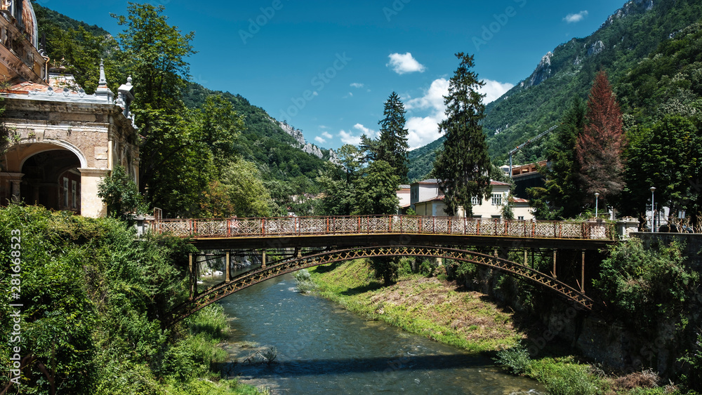 bridge over the river
