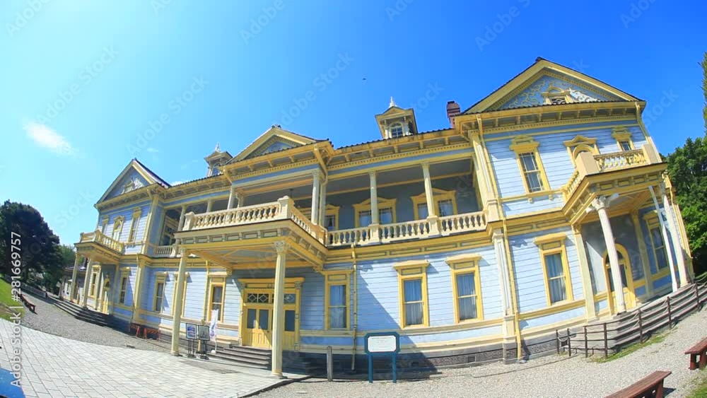 Old Hakodate City Hall, colonial historic building, Hakodate, Japan Old Hakodate City Hall, colonial historic building, Hakodate, Japan