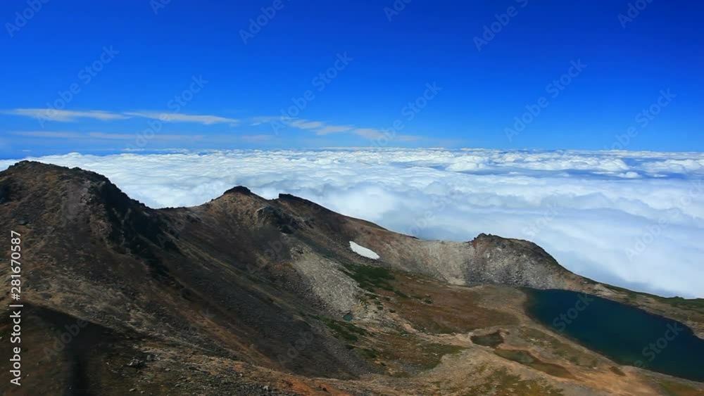 Gongen Pond, mountain lake, Matsumoto, Nagano Prefecture, Japan Gongen Pond, mountain lake, Matsumoto, Nagano Prefecture, Japan