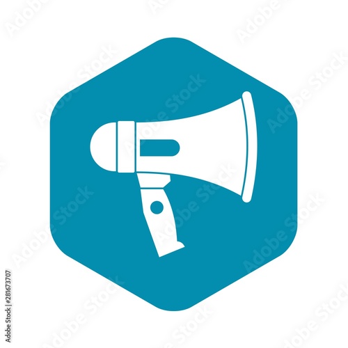 Mouthpiece icon. Simple illustration of mouthpiece vector icon for web