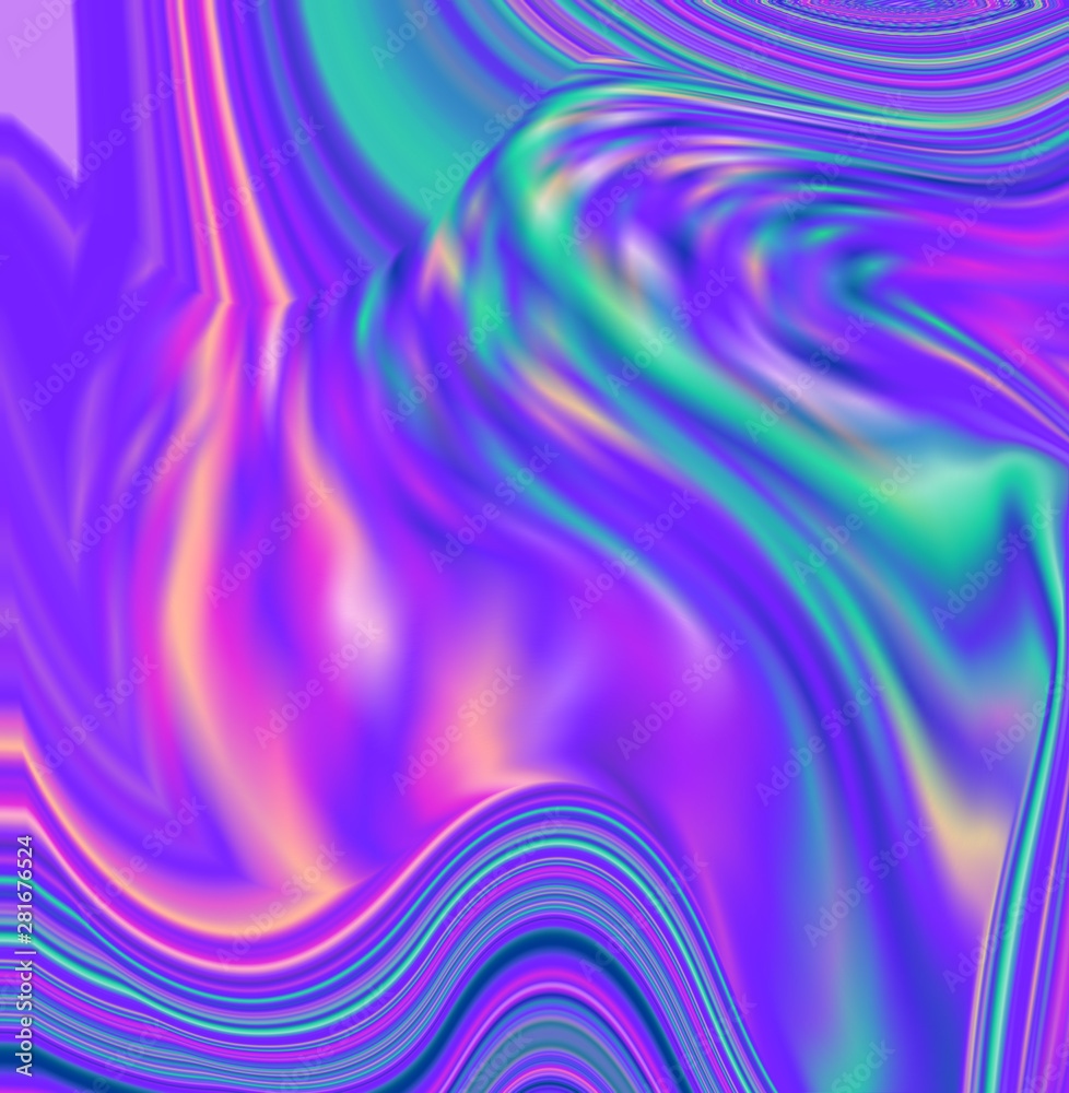 Abstract concept with neon colorful fluid art. Abstract colorful fluid art background. Digital art Abstract concept with neon colorful fluid art. Abstract colorful fluid art background. Digital art