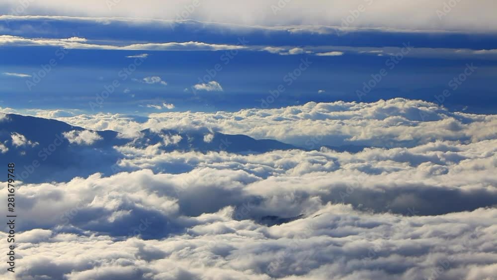 View of white clouds