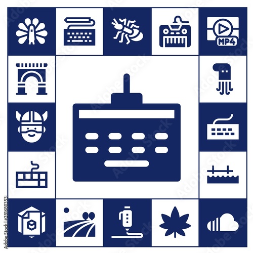 logotype icon set