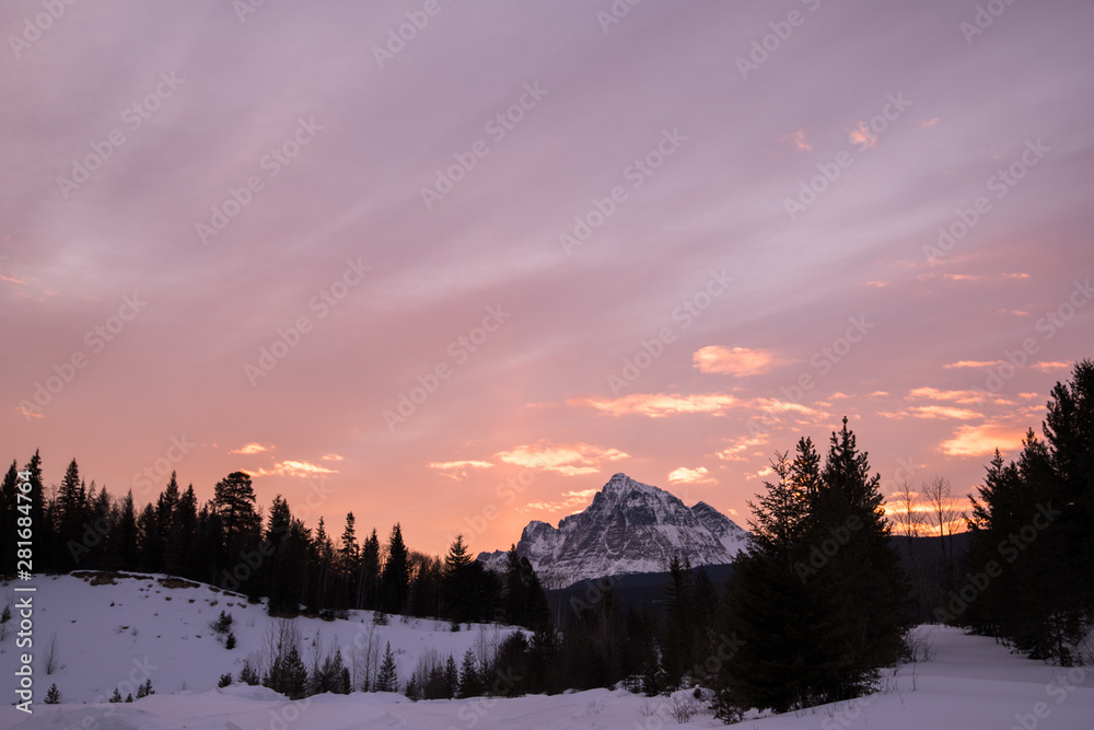 Winter in the Rocky Mountains