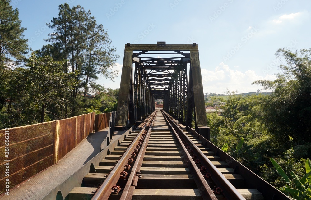 Old Railway in Brazil in good condition