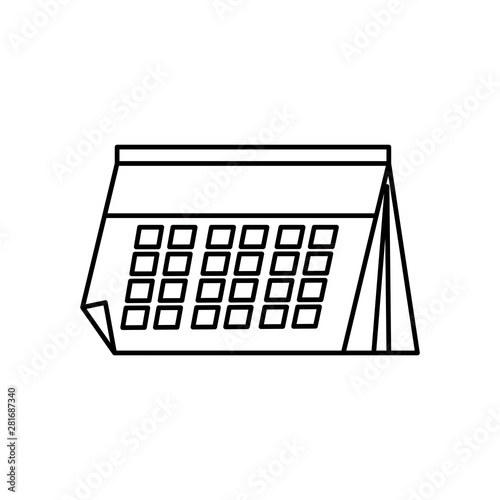 calendar reminder date isolated icon