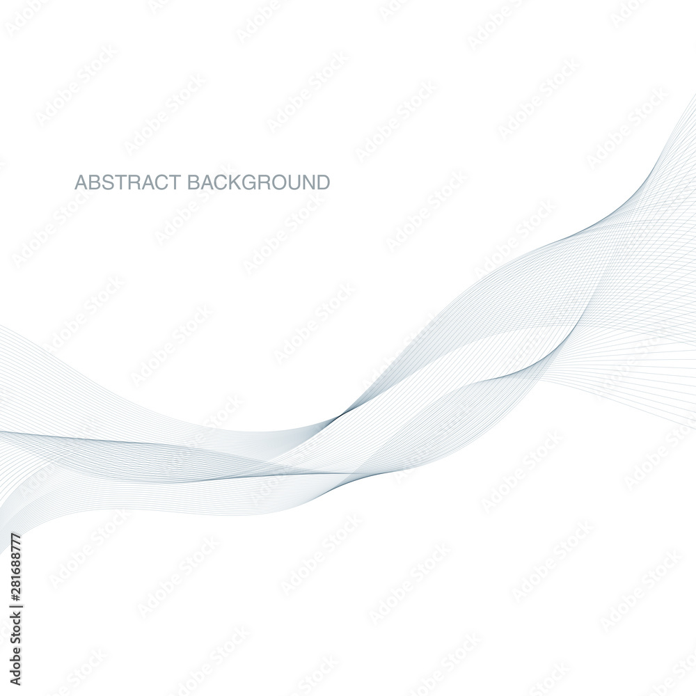 Abstract waves background, waved lines. Transparent lines Abstract waves background, waved lines. Transparent lines