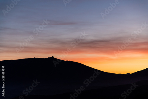 Sunset sky view with copy space at Cap de Creus © Gabriel