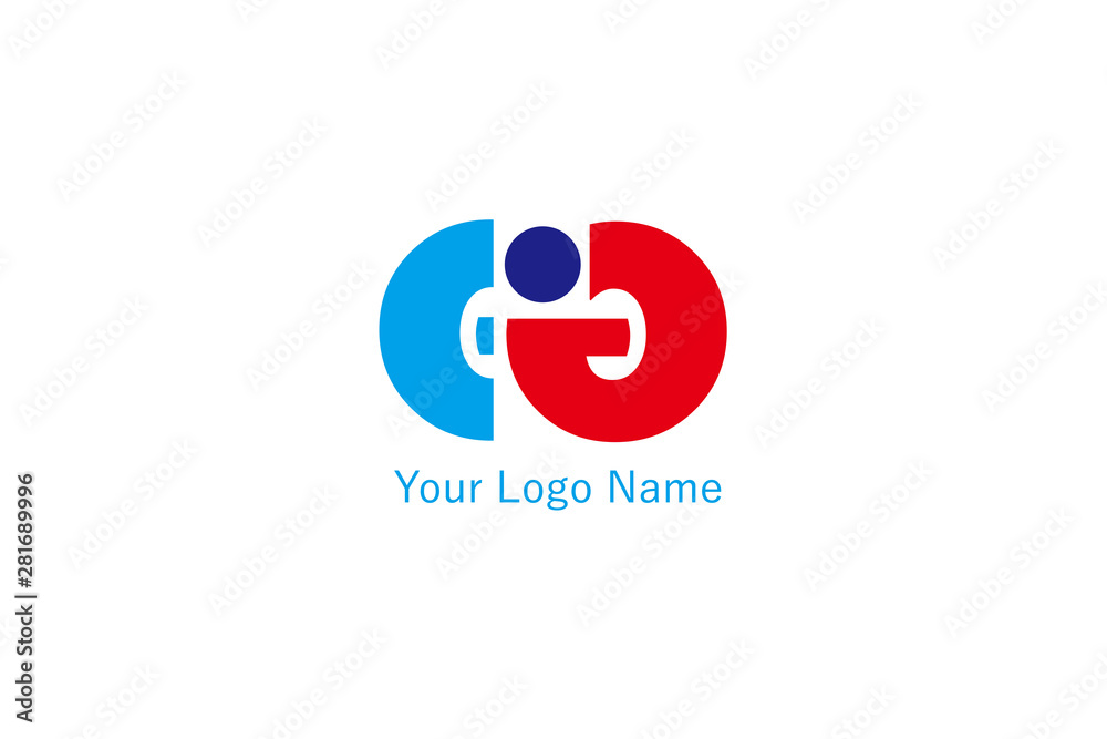 abstract logo concept for the company abstract logo concept for the company