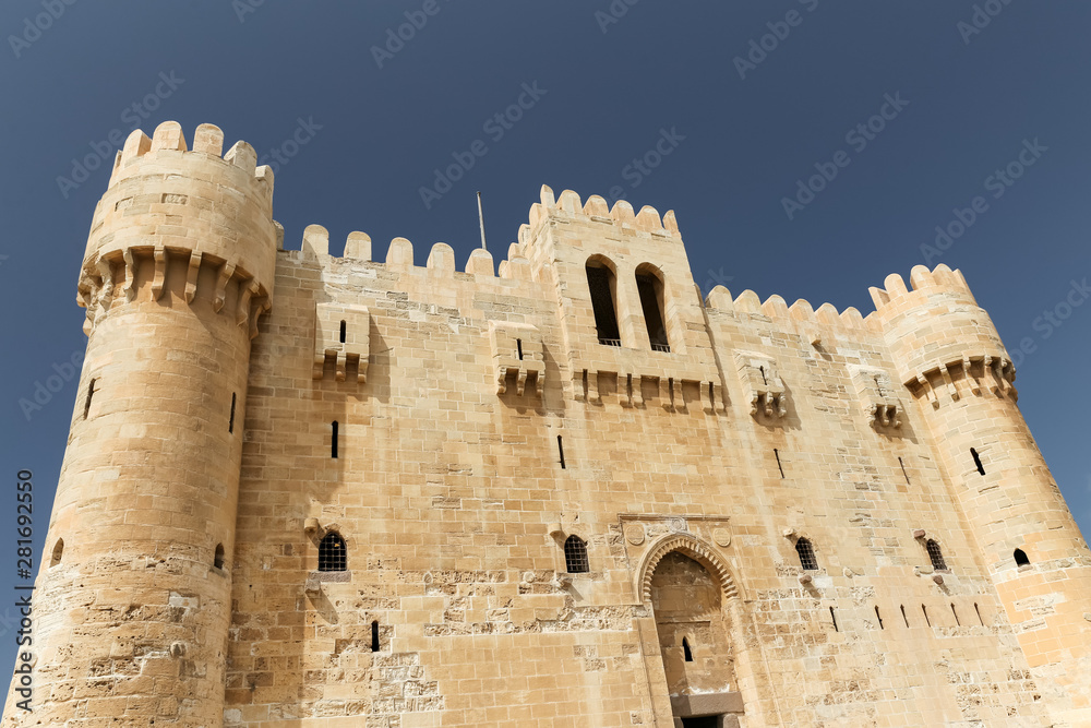 Citadel of Qaitbay in Alexandria, Egypt