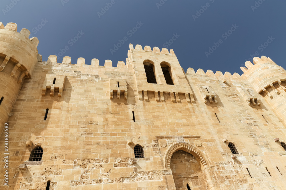Citadel of Qaitbay in Alexandria, Egypt