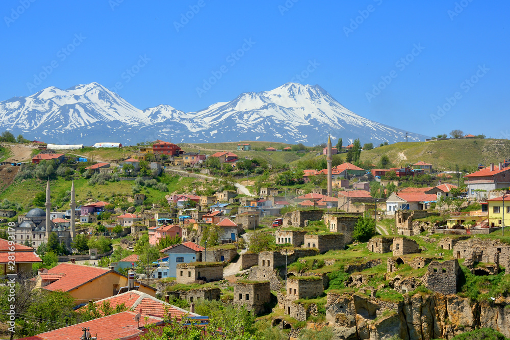 traditional Turkish village located near the ihlara valley