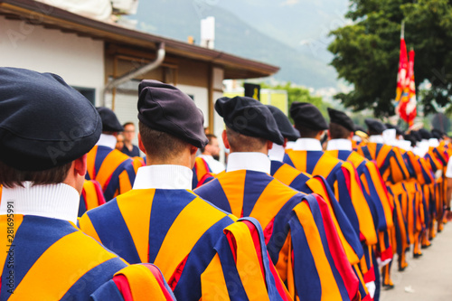 Фотография Traditional parade on Swiss National Day