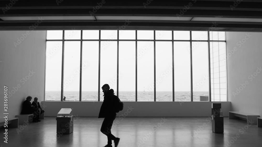 Seafront gallery window Seafront gallery window