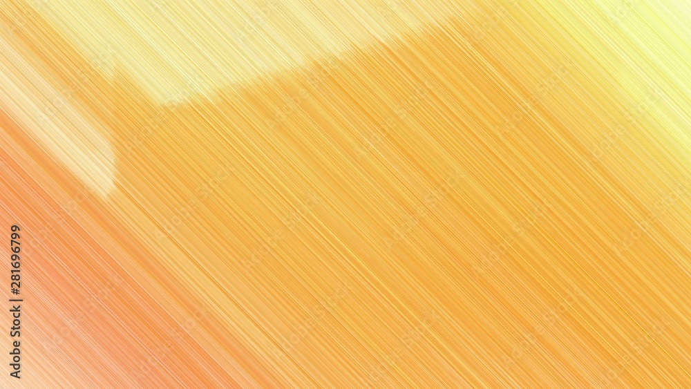 Fototapeta premium dynamic background with pastel orange, khaki and bisque lines. can be used for cover design, poster, wallpaper or advertising