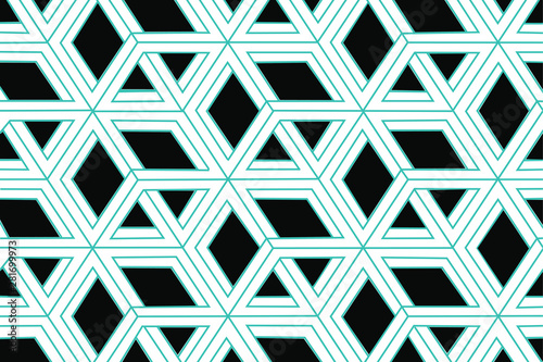 Black and Blue 3D background