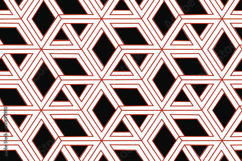 Black and Dark Red 3D background