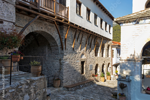 Timiou Prodromou Monastery near town of Serres, Greece photo