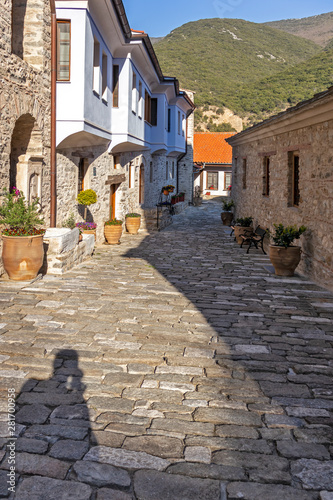 Timiou Prodromou Monastery near town of Serres, Greece photo