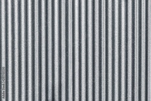 Gray mellic vertical material stylized wall background. photo