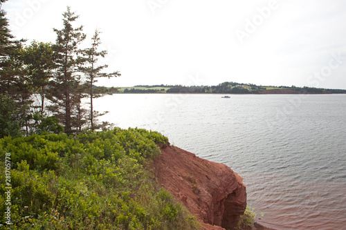 Cliffs at Swimming Rock, PEI photo