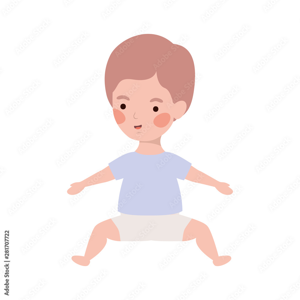 Isolated baby boy design vector illustration Isolated baby boy design vector illustration