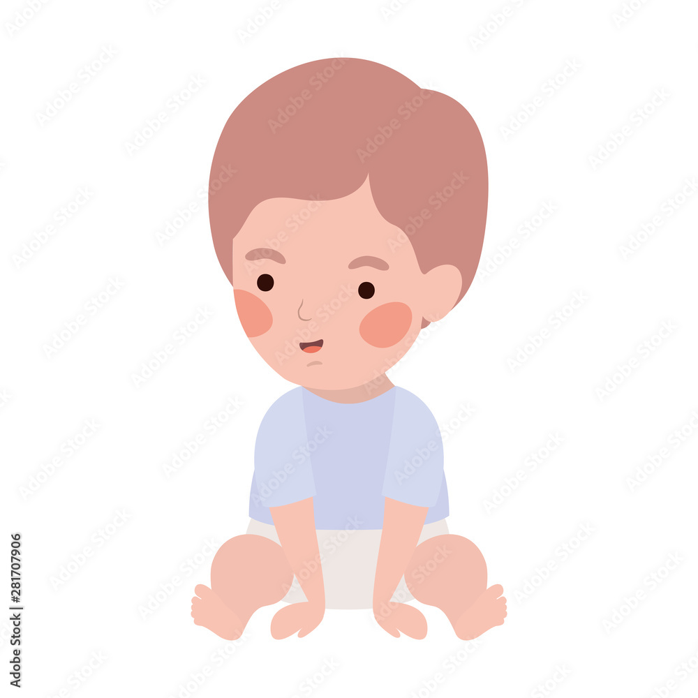 Isolated baby boy design vector illustration Isolated baby boy design vector illustration