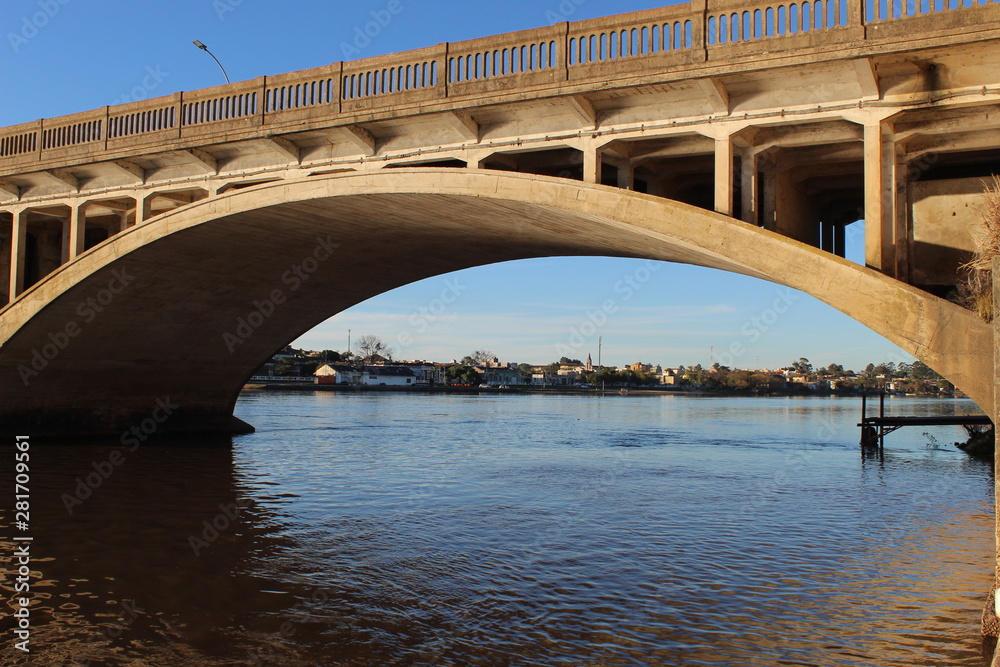 bridge over the river