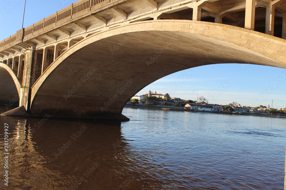 bridge over the river