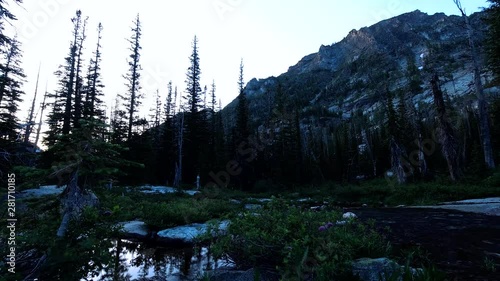 4k Timelapse - Beautiful Bitterroot Mountains of Montana photo