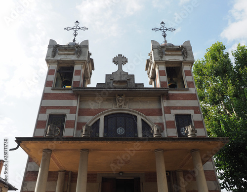 Saint Elizabeth church at Leumann village in Collegno photo