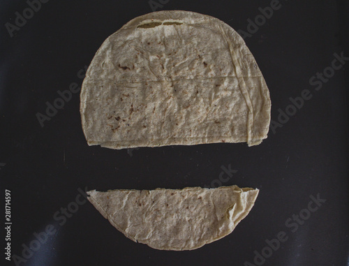 Split tortilla