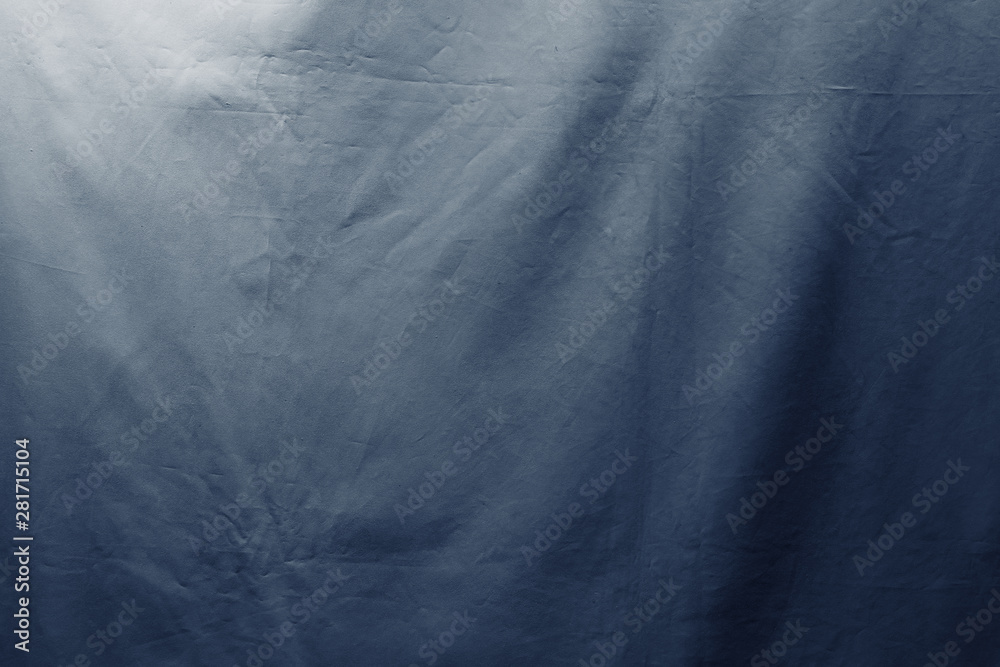 Fototapeta premium Blue fabric texture