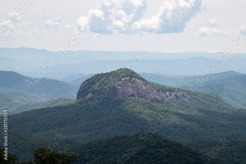 Looking Glass Rock from the Blue Ridge Parkway
