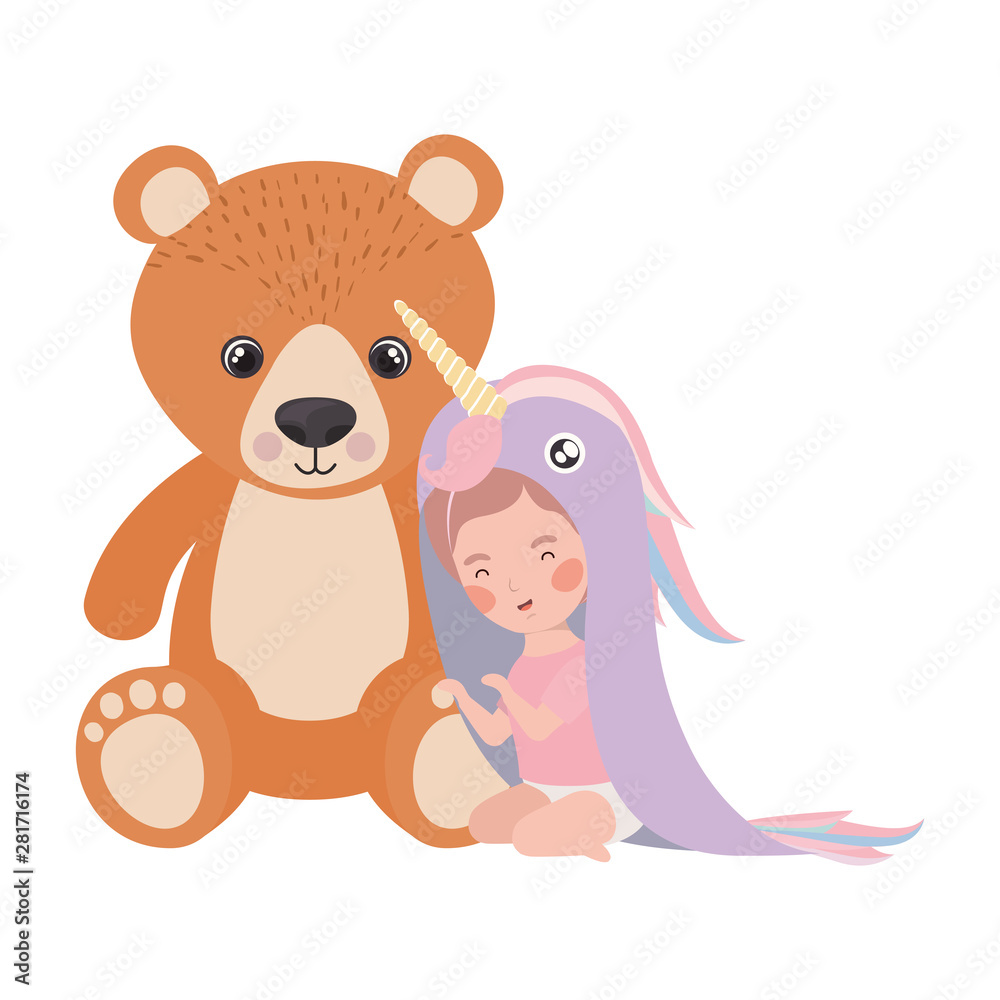 Isolated baby girl design vector illustration Isolated baby girl design vector illustration
