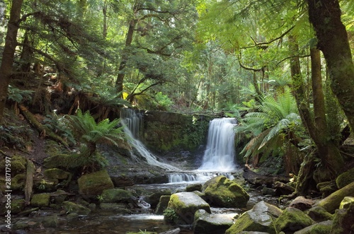 The Russell falls in Tasmania