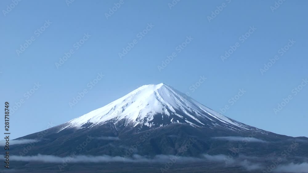 View of mount Fuji, Kawaguchiko, Yamanashi Prefecture, Japan