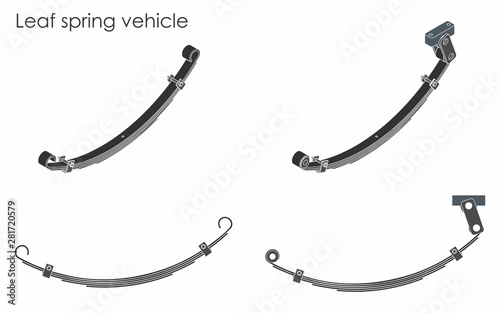 Leaf spring vehicle.