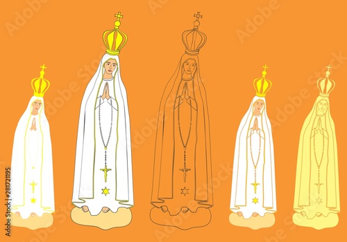 Our Lady of Fatima statue.