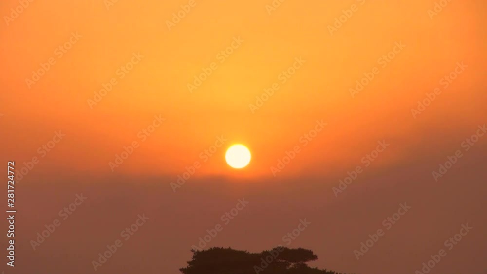 View of sunrise, Matsushima, Miyagi Prefecture, Japan View of sunrise, Matsushima, Miyagi Prefecture, Japan