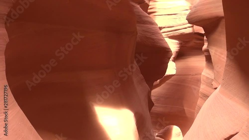 Antelope Canyon in spring, Arizona, USA 