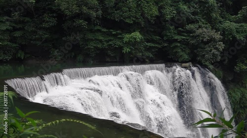 Shifen Waterfall, Pingxi, New Taipei, Taiwan. Popular Tourist Attraction photo