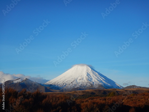 Mount Ngauruhoe in New Zealand