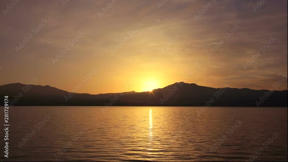 Lake Tazawa and Mount Akita-Komagatake, Akita Prefecture, Japan Lake Tazawa and Mount Akita-Komagatake, Akita Prefecture, Japan