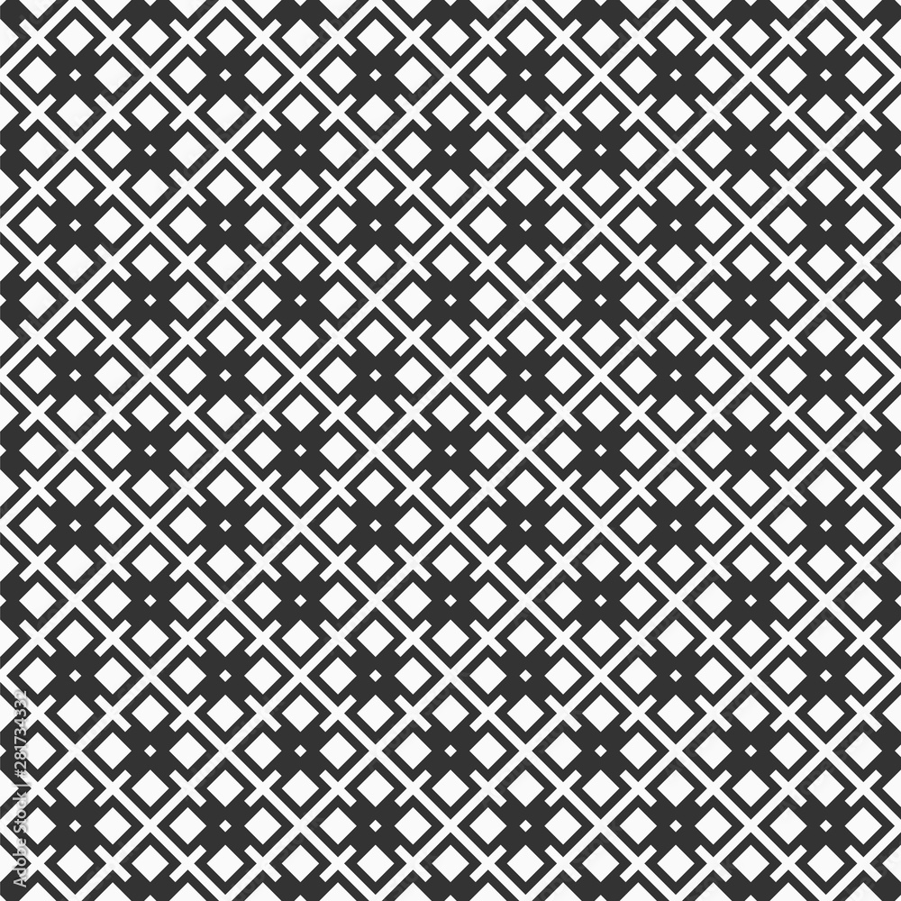 Abstract rhombuses seamless pattern. Repeating ethnic ornament.