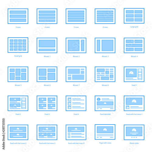 Foto Web Template Icons Pack