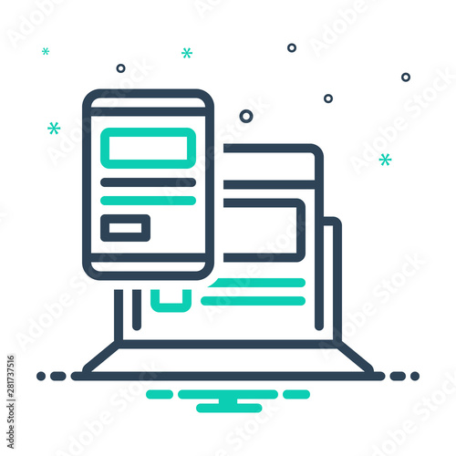 mix icon for adaptive interface 