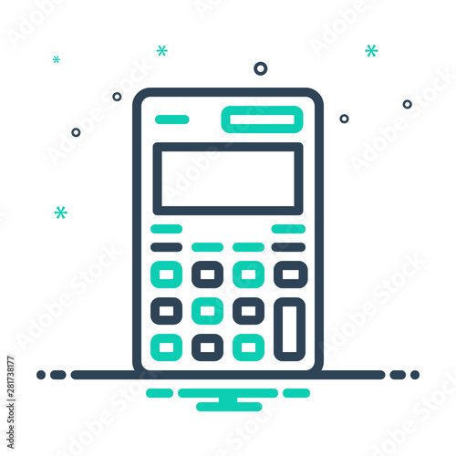  mix icon for calculator 